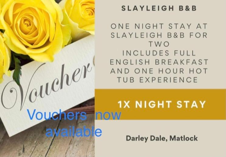Slayleigh B&B, Matlock エクステリア 写真